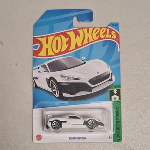 Hot Wheels 2021 Rimac Nevera HW Green Speed White - Foto 1 di 1