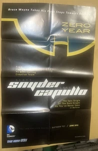 Batman #21 2013 Zero Year DC Comics Folded Promo Poster Snyder Capullo unbenutzt - Bild 1 von 3