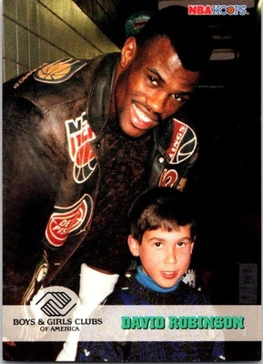 1993-94 Hoops David Robinson #291 San Antonio Spurs - Image 1 of 2