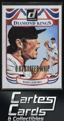 Koji Uehara 2014 Panini Donruss #216 Stat Line Career Boston Red Sox 71/83 - Image 1 of 2