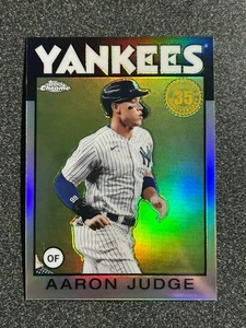 2021 Topps Chrome Aaron Judge 1986 Topps Chrome Insert #86BC-1 - Picture 1 of 1