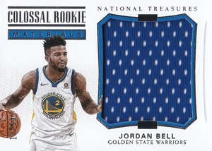 Jordan Bell 2017-18 Panini National Treasures Colossal Rookie Materials #31 /99 - Bild 1 von 3