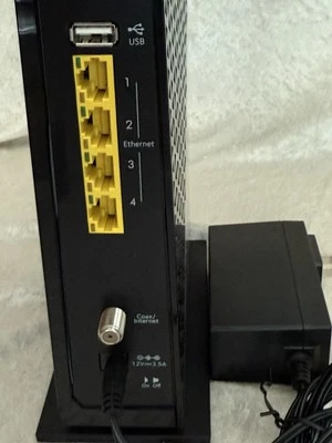 NETGEAR AC1750 Wifi Cable Modem Router Model C6300. Used. Tested. - Image 1 of 4