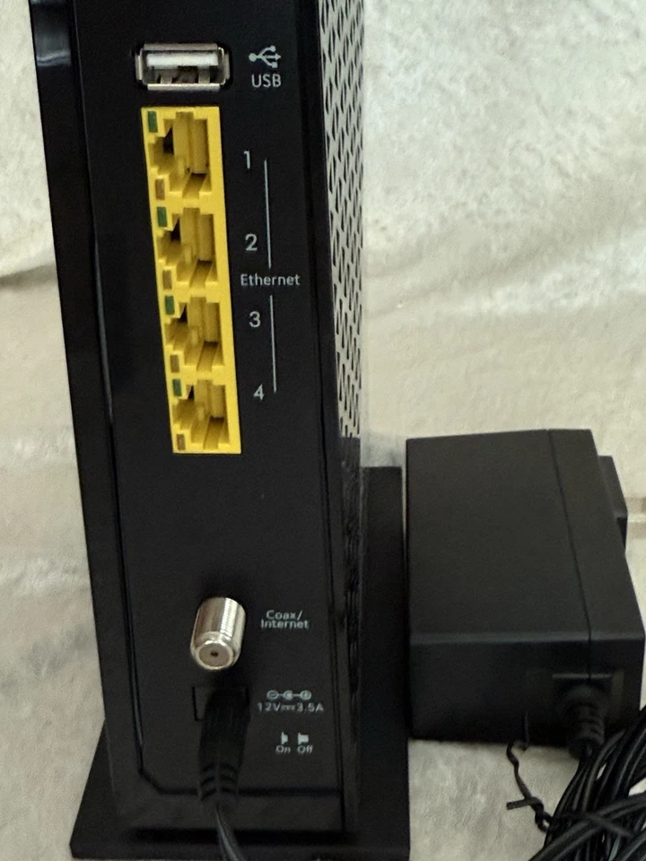 NETGEAR AC1750 Wifi Cable Modem Router Model C6300. Used. Tested. - Image 1 of 4