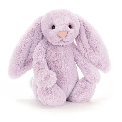 Jellycat with TAG & Gift Bag Bugs Bunny Plush Lilac 30cm Bashful Classic Bonnie - image 1 of 3