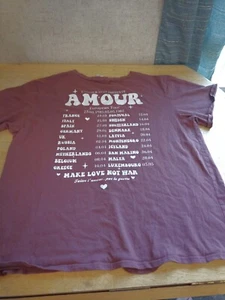 Vintage Amour Konzert T-Shirt 1985 European Tour - Bild 1 von 3