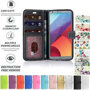 For LG V20 Case Cover Flip Leather Wallet Folio Card Money Slot - Picture 1 of 11