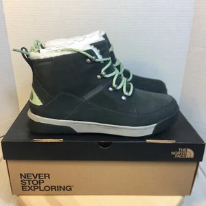 The North Face Women's Sierra Mid Lace Winter Waterproof Boots Sz 9 Gray - Picture 1 of 9