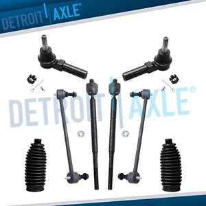 8pc Front Swaybar Tie Rod for 2002-2006 Chevy Equinox Pontiac Torrent Saturn Vue - Picture 1 of 7