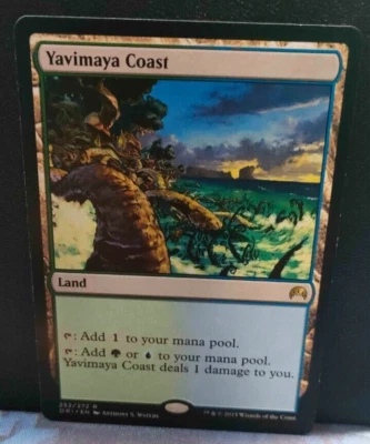 Yavimaya Coast - Magic Origins - NM/LP - Rare Land - MTG - Image 1 of 3