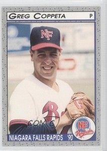 1990 Bill Pucko Niagara Falls Rapids Greg Coppeta #16