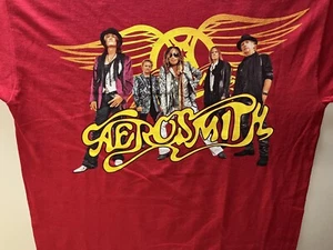 Aerosmith 2012 Global Warming Tour concert T-shirt Large Actual Concert (L) NEW! - Picture 1 of 5
