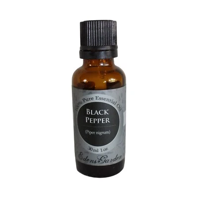 Óleo essencial Eden's Garden pimenta preta 100% puro 30 ml/1 fl oz (3/4 cheio) - Imagem 1 de 4