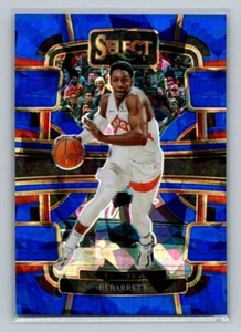 2023-24 Panini Select RJ Barrett #1 Blue Cracked Ice Prizms Toronto Raptors - Imagen 1 de 2