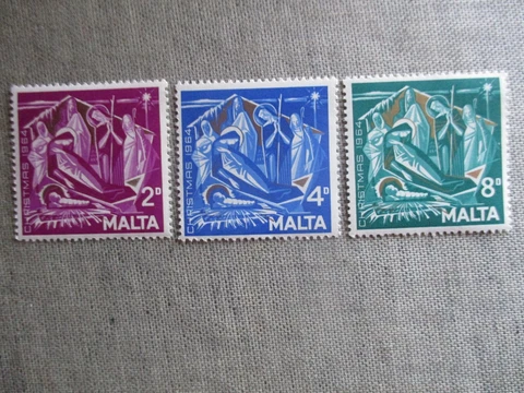 Malta, Scott#309-311,MNH Cover