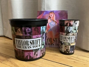 Taylor Swift Epochen Tour Filmposter Popcorn Eimer und Tasse Konvolut - Bild 1 von 8