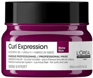 L'Oreal Professionnel Series Expert Curl Expression Bogata maska do włosów, 250ml - Zdjęcie 1 z 2