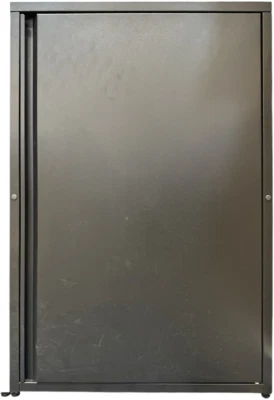 New IKEA SUNDSO Anthracite Galvanized Steel Outdoor/Indoor Cabinet 705.841.88 - Image 1 of 3