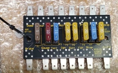 NEW AMC Direct Replacement Fuse Panels 1967~69, 1970~73, and 1974~77 - Image 1 of 4