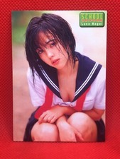 LUNA NAGAI card School Uniform 2001 Japan gravure Bikini Girl Idol 009
