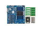 Gigabyte Ms33-Ar0 + Intel Xeon Gold 6430 Qs 32C/64T +128Gb Ddr5 Ram+ Cooler