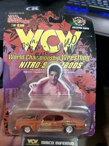 Disco Inferno 1998 WCW Nitro Streetrods Racing Champion MOC WWE WWF Autographed - Picture 1 of 2