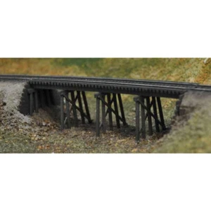 Blair Line Bridge Company 067 Spur N gemeinsamer Pfahl Holzbock Bausatz - Bild 1 von 4