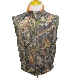 RED HEAD Men's Medium Camouflage & Neon Orange Reversible Hunting Vest Jacket - Picture 1 of 5