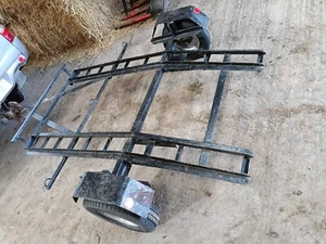 quad bike trailer. atv trailer ramp. bike transporter - Picture 1 of 3