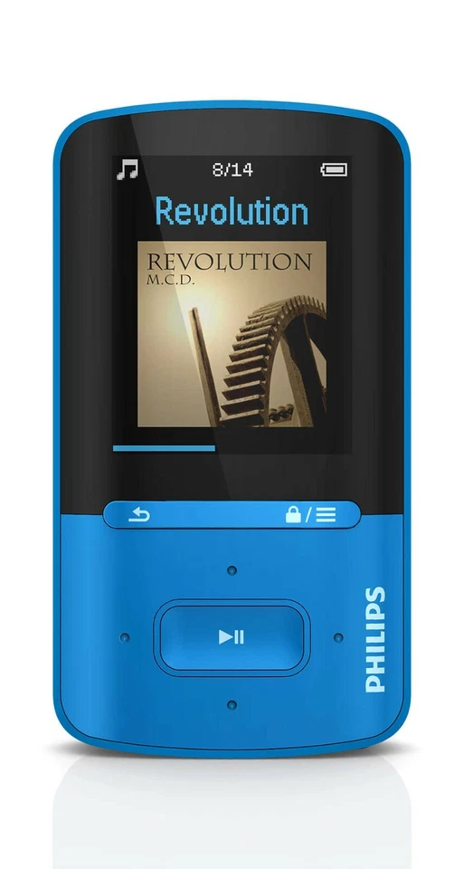 PHILIPS SA4VBE04BN, Lettore MP4 GoGear Vibe BLU