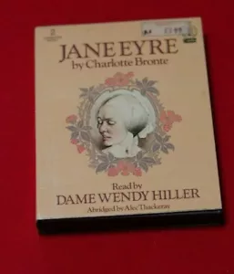 Vintage Jane Eyre Audio Cassette Book - by Charlotte Bronte read by Wendy Hiller - Picture 1 of 4