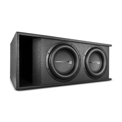 DS18 ZXI-212LD.RG Bass Package 2 x ZXI12.4D 12" Subwoofers In a Ported Rugged Bo - Image 1 of 4