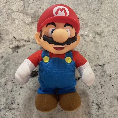 Super Mario Jumping 10" World of NINTENDO 2016 Jakks Pacific Figure Music WORKS Cover
