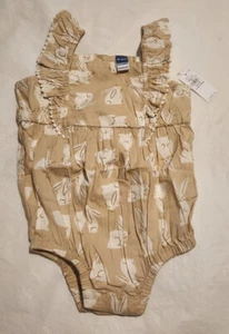 NWT Old Navy Bunny Rabbit Easter Bubble Romper 1PC 18-24 Months Baby Girl - Picture 1 of 1