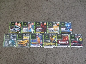 Paquete de 11 discos oficiales de revista Xbox # 6 7 8 9 10 15 17 23 24 25 26 lote de demostración - Imagen 1 de 2
