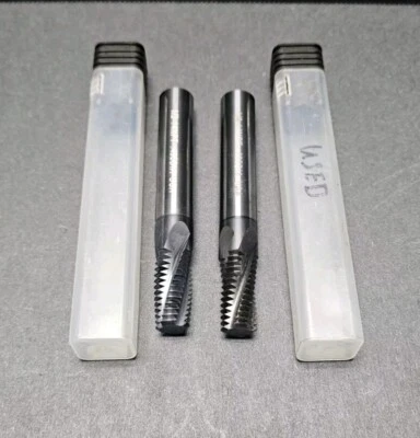 1 NEW & G.U. ½" 14 NPT Solid Carbide Thread Mills .495 USA Machinist Mill 1/2" - Image 1 of 4