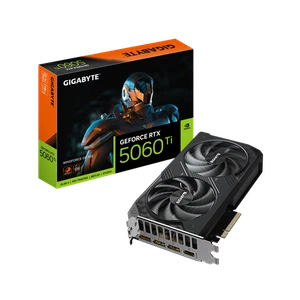 Grafikkarte GIGABYTE GeForce RTX 5060 Ti 16GB Windforce OC - 16GB GDDR7, HDMI, 3 - Bild 1 von 5