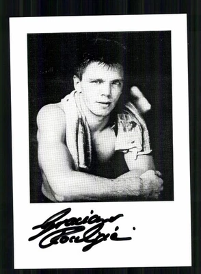 Graciano Rocchigiani Autogrammkarte  Box Weltmeister Original Signiert +A 253766 - Bild 1 von 2