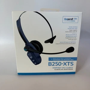 Auriculares inalámbricos Blue Parrott B250-XTS mono Bluetooth 91 % cancelación de ruido - Imagen 1 de 7
