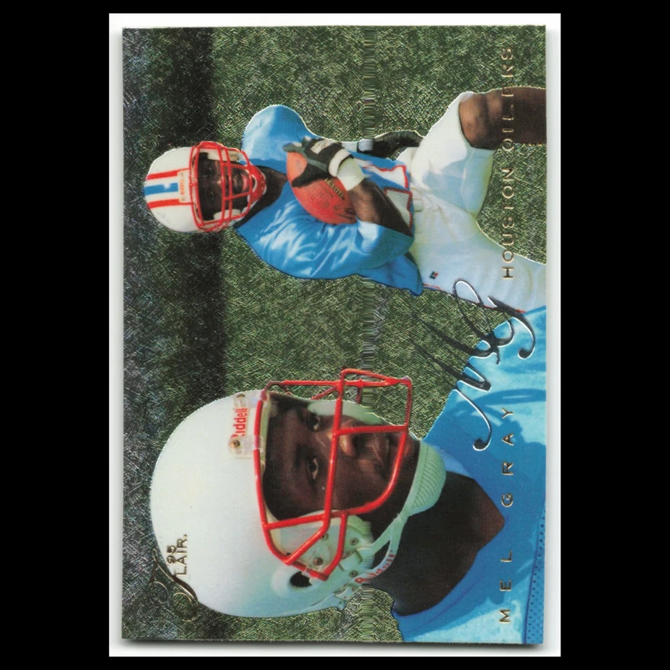 Mel Gray #81 1995 Flair Houston Oilers Football Card NFL NM - Image 1 of 3