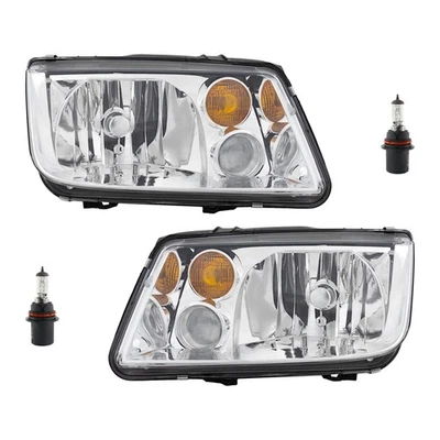 Headlight Kit For 2002-2005 Volkswagen Jetta Driver and Passenger Side Foto 1 de 4