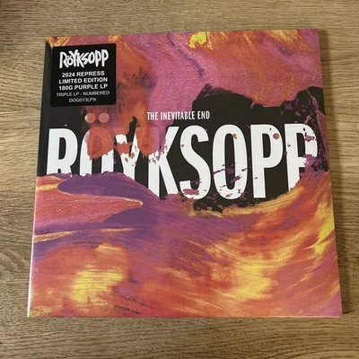 ROYKSOPP - THE INEVITABLE END - LIMITED PURPLE VINYL - NUMBERED - Image 1 of 4