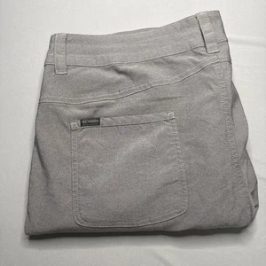Columbia Pilsner Peak Pant Womens 16L Gray Straight Leg Lightweight Outdoor - Picture 1 of 6