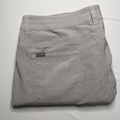 Columbia Pilsner Peak Pant Womens 16L Gray Straight Leg Lightweight Outdoor - Image 1 of 4