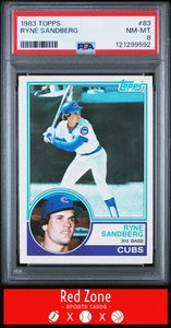 1983 Topps - #83 Ryne Sandberg come nuovo (RC). PSA 8! HOF! Cuccioli ottimi! - Foto 1 di 2