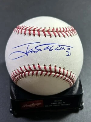 José Tabata Autografiado Oficial de Grandes Ligas de Béisbol Autenticado Foto 1 de 4