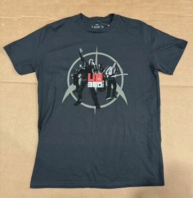 Camiseta Record Setting U2 360* HORARIO DE CONCIERTOS DE GIRA Color Carbón Talla M Foto 1 de 4
