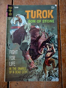 TUROK SON OF STONE No. 64 - GOLD KEY - JANUARY 1969 - GOOD to VERY GOOD - Picture 1 of 4