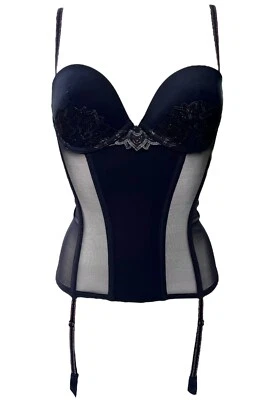 Triumph edle Push-up Corsage Star Spotlight CRSU schwarz NEU mit Etikett - Bild 1 von 4