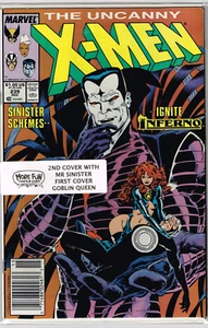 UNCANNY X-MEN (1963) #239 2nd Cover With Mr Sinishter First Cover Goblin Queen - Picture 1 of 1